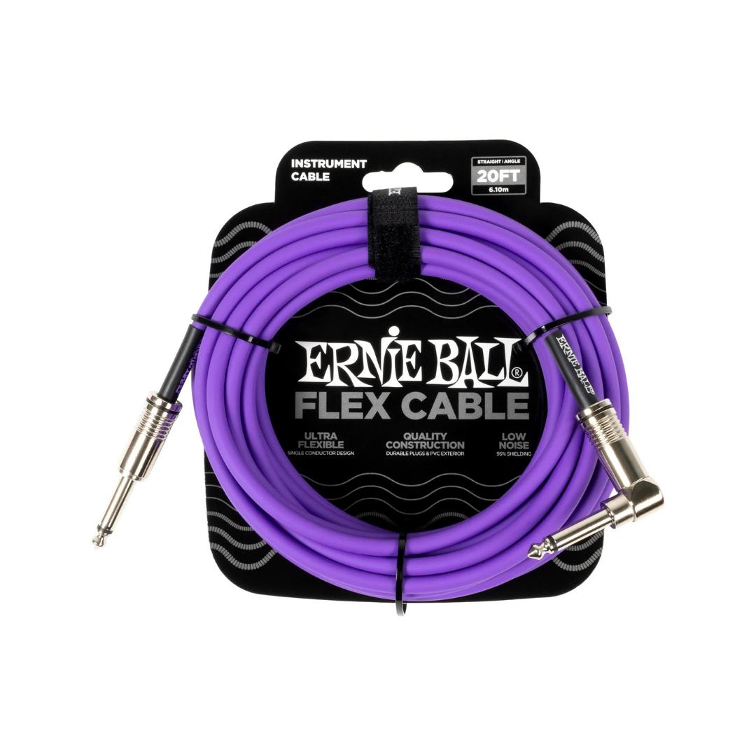 Ernie Ball Flex Instrument Cable - Kabel Jack Gitar Bass Instrumen Akai TS 6.5 Original