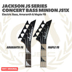 Jackson JS Series Concert Bass Minion JS1X Electric Bass Guitar - Bass Listrik Elektrik