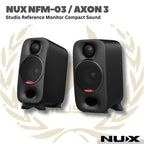 NUX NFM-03 AXON 3 STUDIO REFERENCE MONITOR COMPACT SOUND - SPEAKER MONITOR NFM03 AXON-3