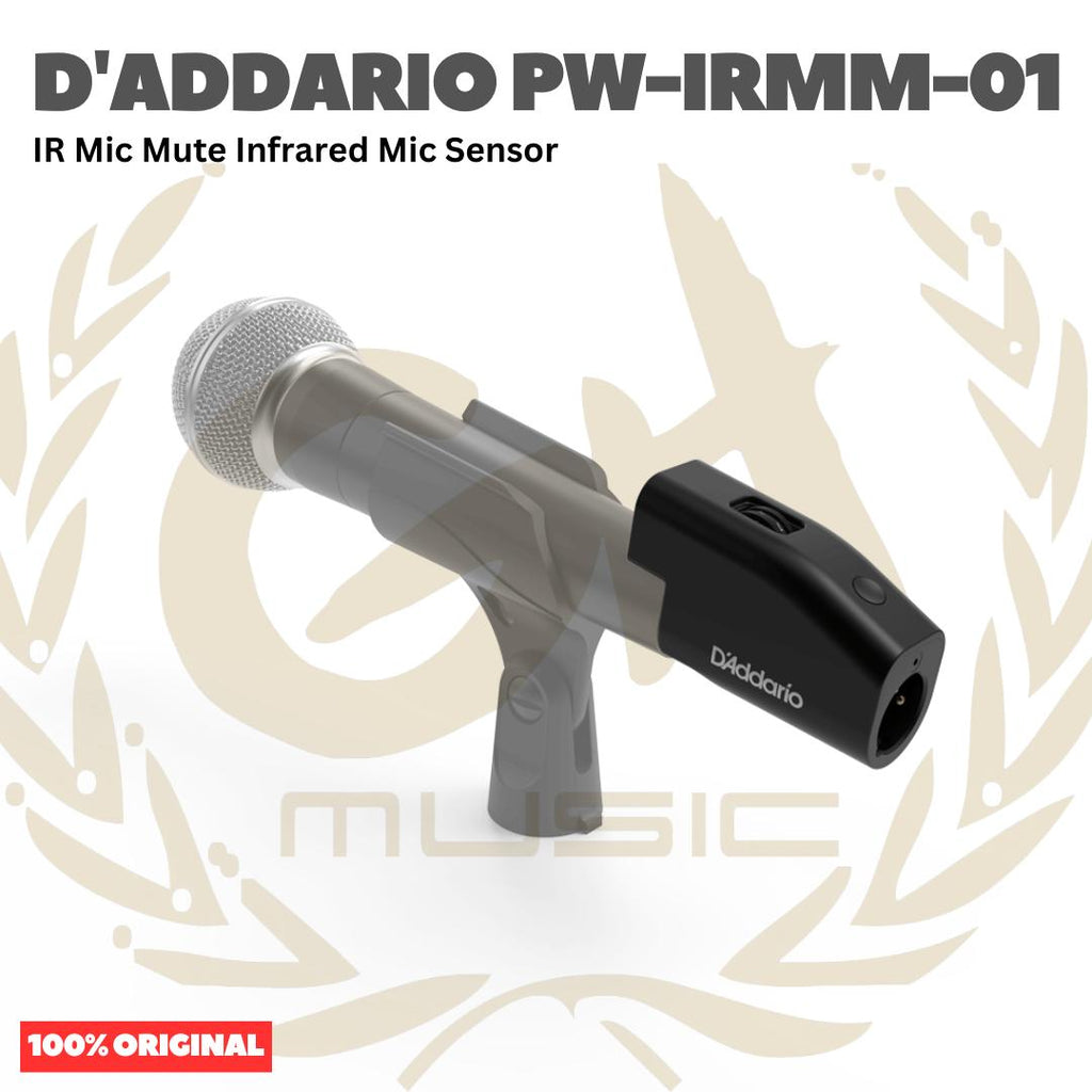 D'Addario PW-IRMM-01 IR Mic Mute Infrared Mic Sensor - Mic Sensor Anti Noise Peredam Bising Mik Original Asli