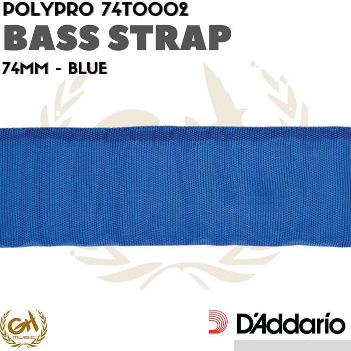 D'ADDARIO POLYPRO 74T000 WIDE 74mm BASS STRAP