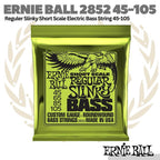 Ernie Ball 2852 Short Scale Nickel Wound Regular Slinky Bass, 45-105