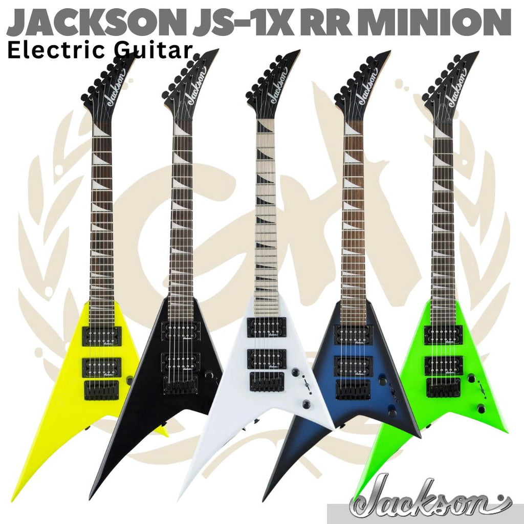 JACKSON JS1X RR MINION Electric Guitar | Gitar Listrik Flying V JS-1X