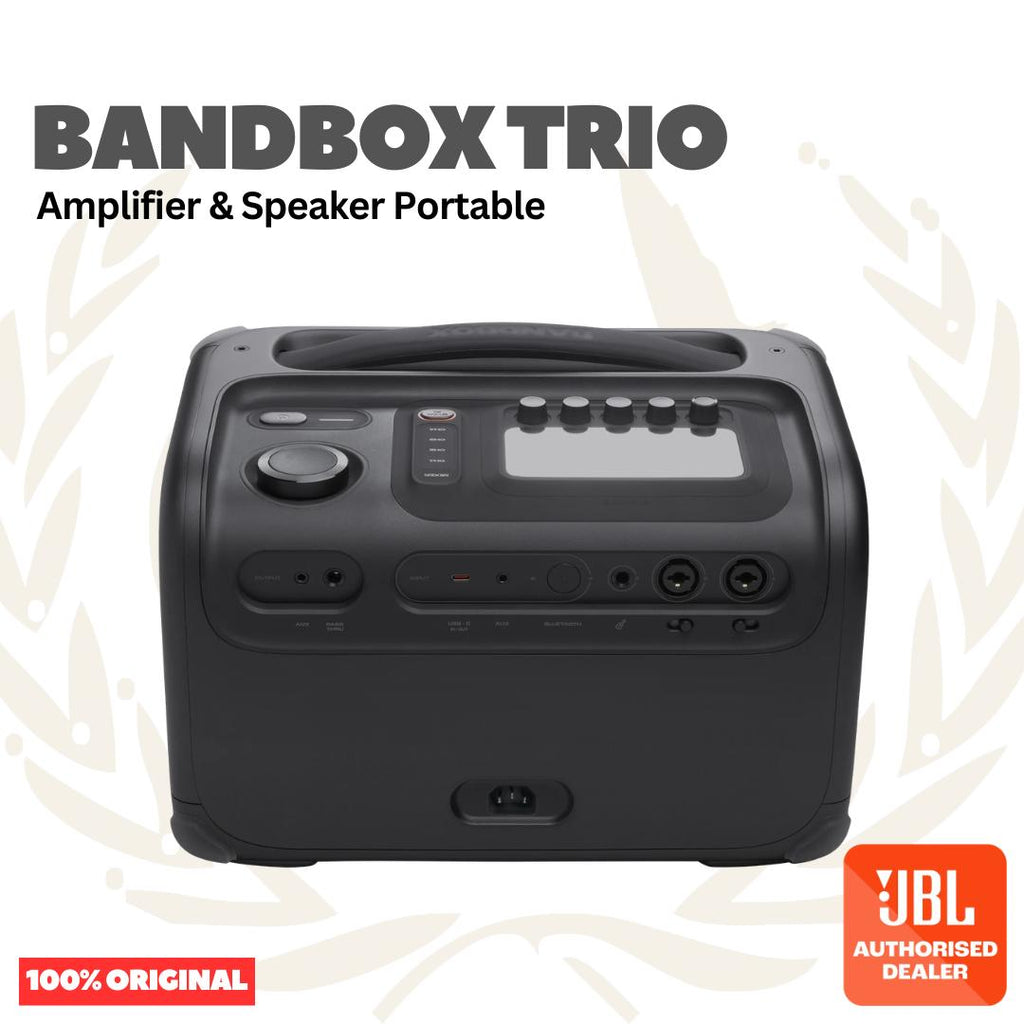 JBL Bandbox Trio Amplifier & Speaker Portable - Speaker Ampli Portabel Gitar Bass