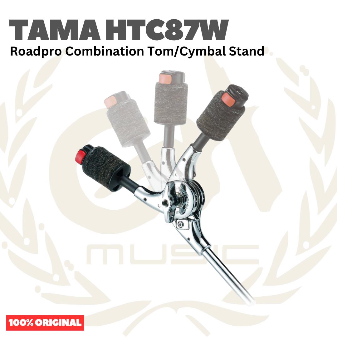 TAMA HTC87W Roadpro Combination Tom/Cymbal Stand - Stand Simbal Tom Drum