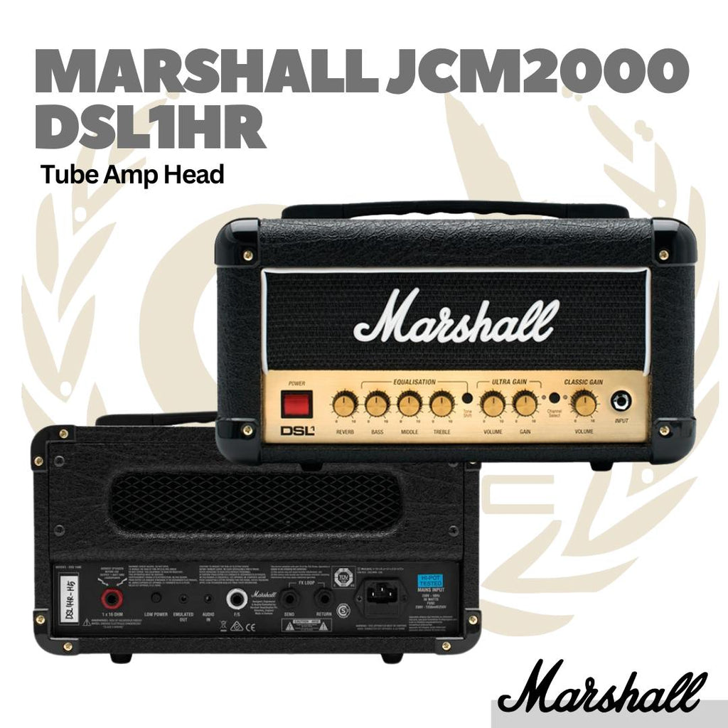 Marshall JCM2000 DSL1HR + MX212AR Head Cabinet Guitar Amplifier