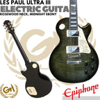 Epiphone Les Paul Ultra-III Electric Guitar, RW Neck - Gitar Elektrik