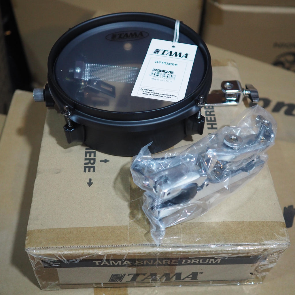 TAMA BST83MBK 3x8inch Metalworks Effect Snare Drum w/MC69 Attachment