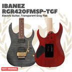 Ibanez RGR420FMSP-TGF Electric Guitar, Transparent Gray Flat - Gitar Listrik Elektrik Original Asli