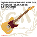 Squier FSR Classic Vibe 60s Custom Telecaster Electric Guitar - Gitar Listrik Elektrik Original Asli
