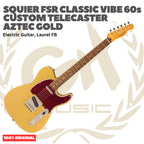 Squier FSR Classic Vibe 60s Custom Telecaster Electric Guitar - Gitar Listrik Elektrik Original Asli