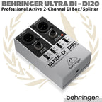 BEHRINGER ULTRA DI - DI20 Active 2 Channel DI Box / Splitter