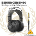 Behringer BH60 Premium 51 mm Circum-Aural High-Fidelity Headphones