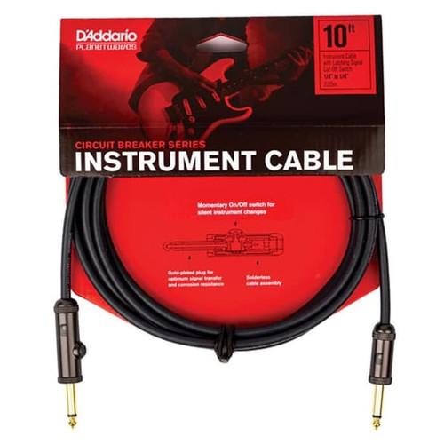 D’ADDARIO PW-AG-10 CIRCUIT BREAKER INSTRUMENT CABLE 10FT