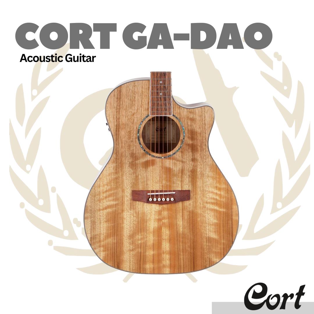 Cort GA-DAO Acoustic Guitar - Gitar Akustik