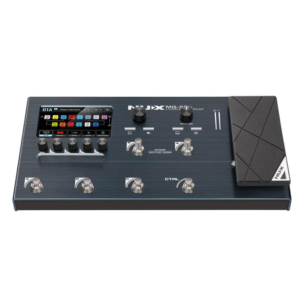 NUX MG50Li Multi-Effect Pedal for Electric Guitar & Bass - Efek Gitar | MG 50Li MG50