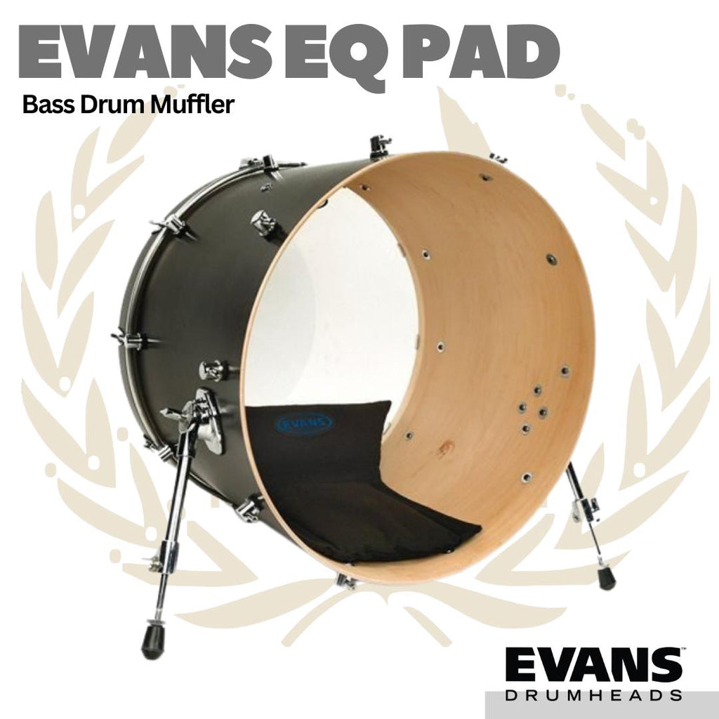 EVANS EQ PAD Bass Drum Muffler - Peredam Bass Drum
