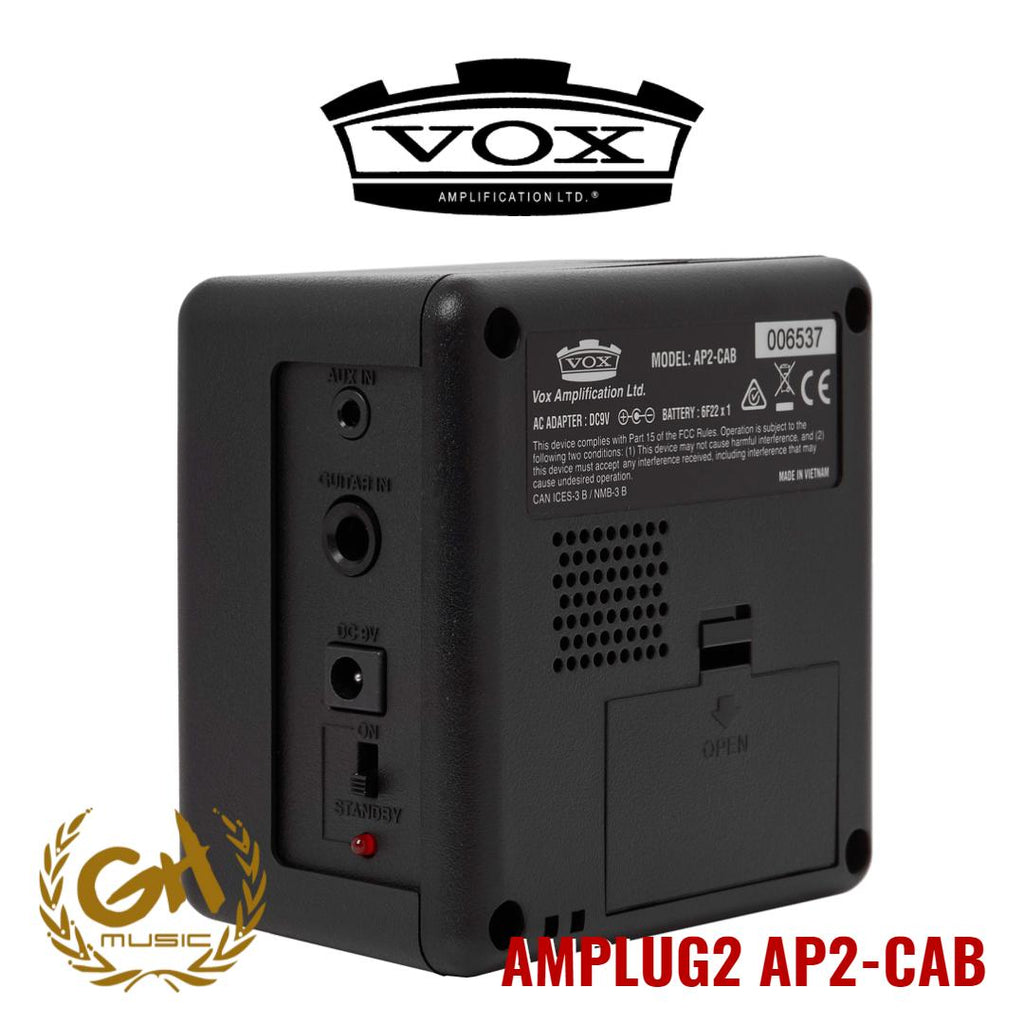 VOX AMP2CAB - Powered Speaker Cabinet & Music Playback