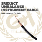 SREXACT Unbalance Instrument Cable - Kabel Instrumen Musik Per-meter