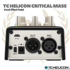 TC Helicon CRITICAL MASS Vocal Effect Pedal - Efek Vokal