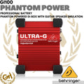 Behringer GI100 Active DI Box with Speaker Emulator - Phantom Power