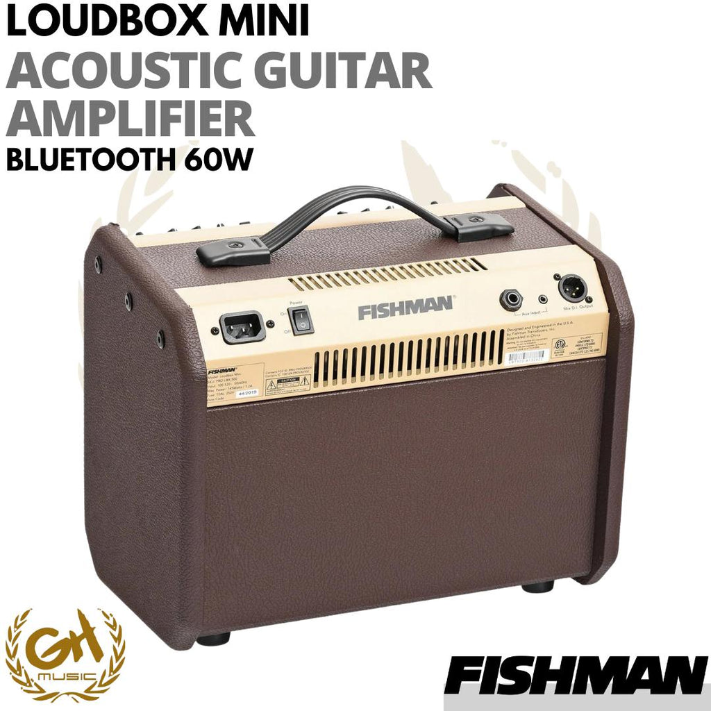 Fishman Loudbox Mini Bluetooth 60W Acoustic Guitar Amplifier UK