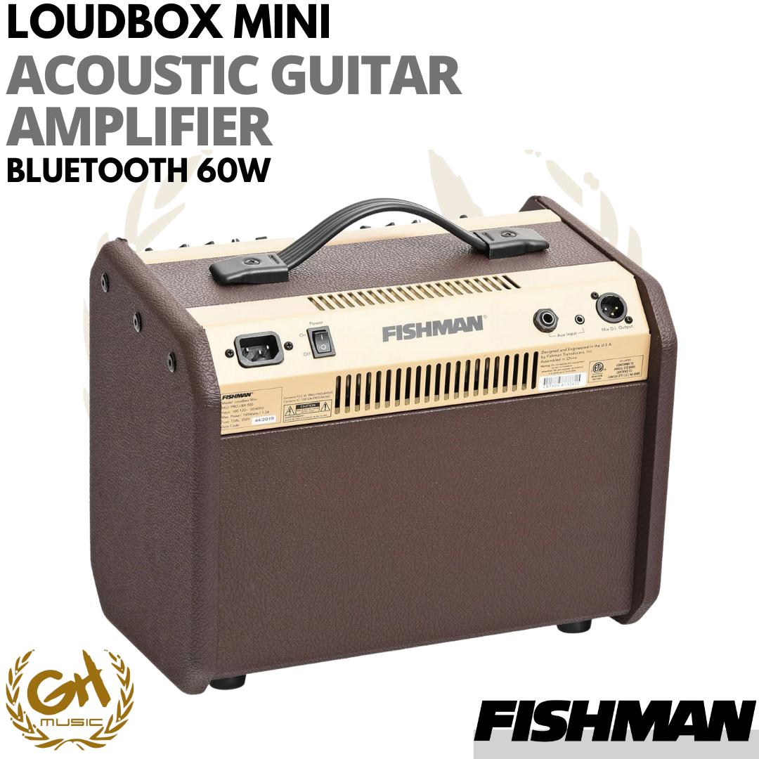 Fishman Loudbox Mini Bluetooth 60W Acoustic Guitar Amplifier UK
