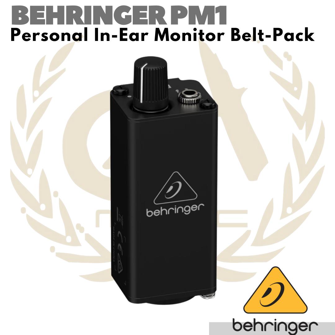 BEHRINGER POWERPLAY PM1 Personal In Ear Monitor Belt Pack