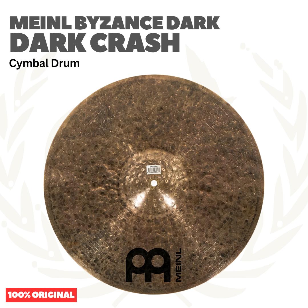 MEINL B18DAC Byzance Dark Dark Crash Cymbal 18 inch - Simbal Drum