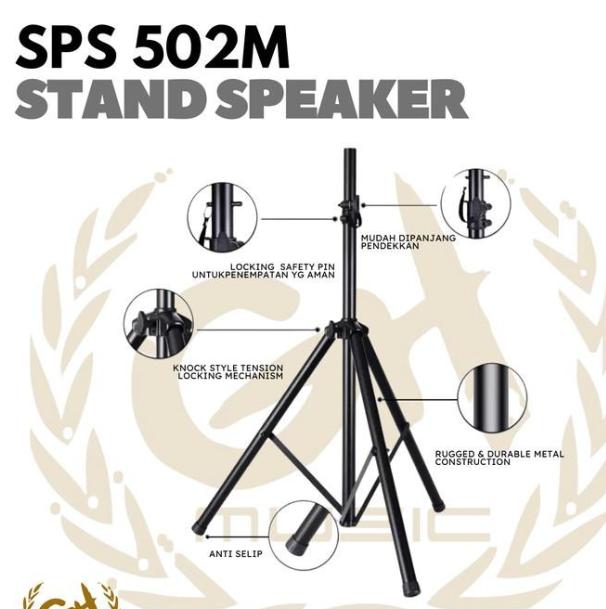 SPS 502 M STAND SPEAKER, STAND PROYEKTOR (SATUAN)