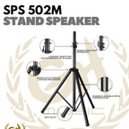 SPS 502 M STAND SPEAKER, STAND PROYEKTOR (SATUAN)
