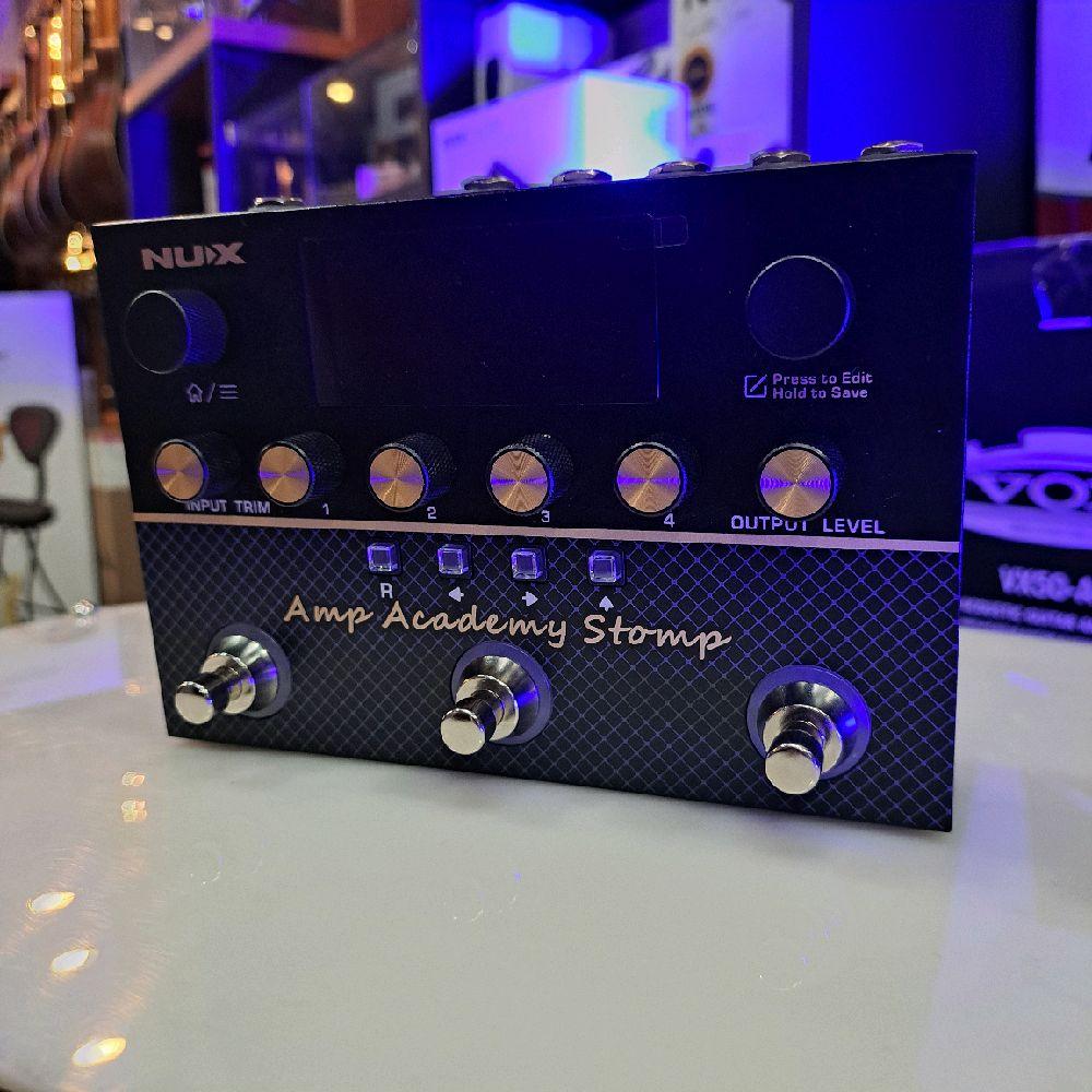 NUX AMP ACADEMY STOMP COMPACT MODELLING EFFECTS - EFEK FOOTSWITCH