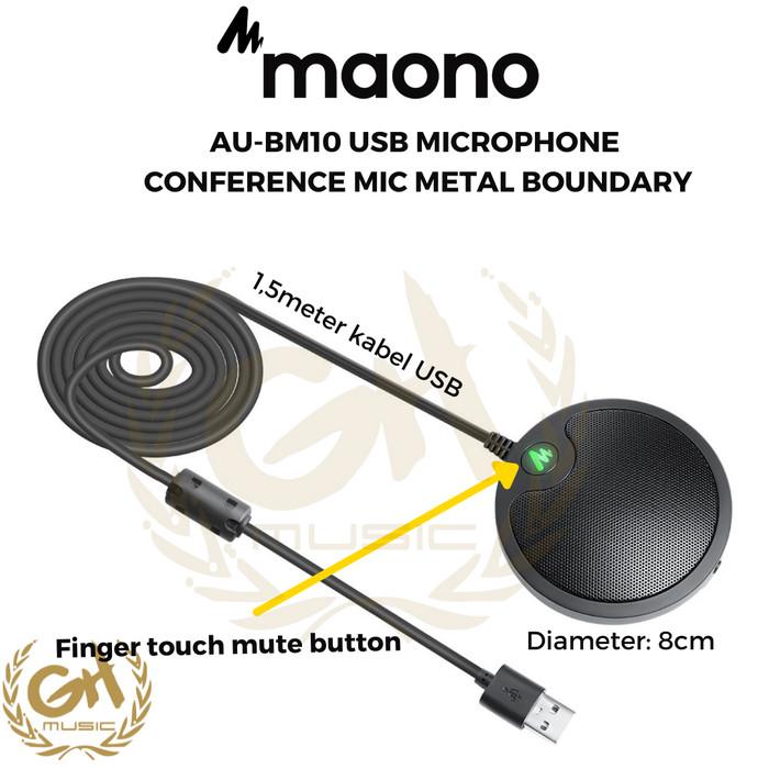 MAONO AU-BM10 USB MICROPHONE CONFERENCE BINTARO