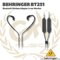 Behringer BT251 Bluetooth Wireless Adapter for In-Ear Monitors with MMCX Connectors