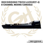 RECORDING TECH LUXURY 8 MIXING CONSOLE | Audio MIxer 8 Channel Luxury8