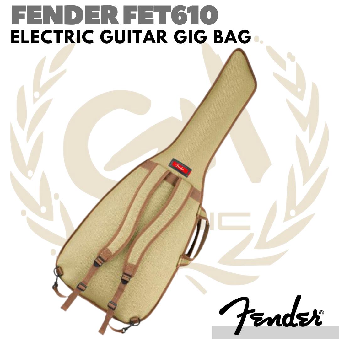 Fender FET-610 Electric Guitar Gig Bag | Tas Gitar Gigbag