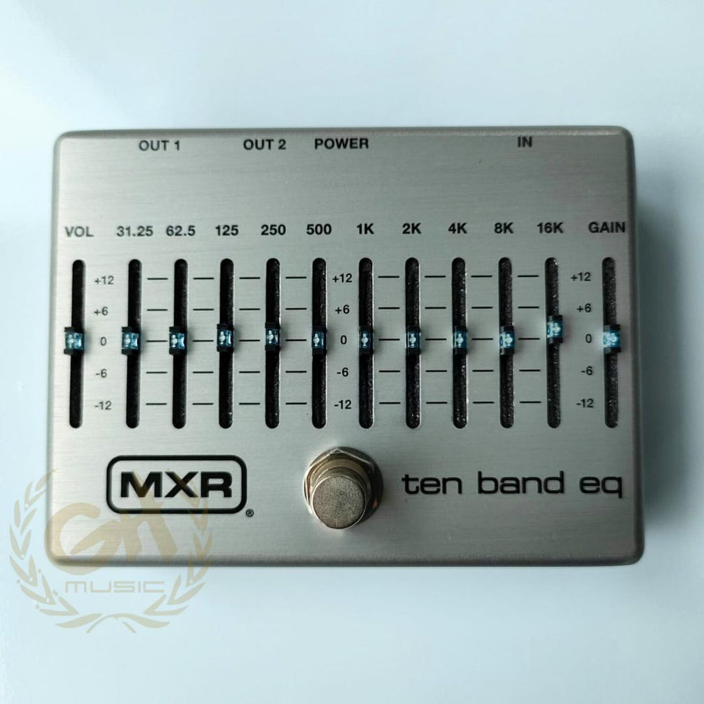 MXR M108S 10 BAND EQ Guitar Effects Pedal | Jim Dunlop Efek Gitar M108