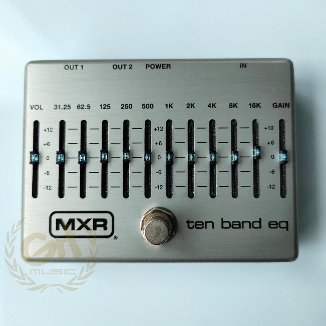 MXR M108S 10 BAND EQ Guitar Effects Pedal | Jim Dunlop Efek Gitar M108