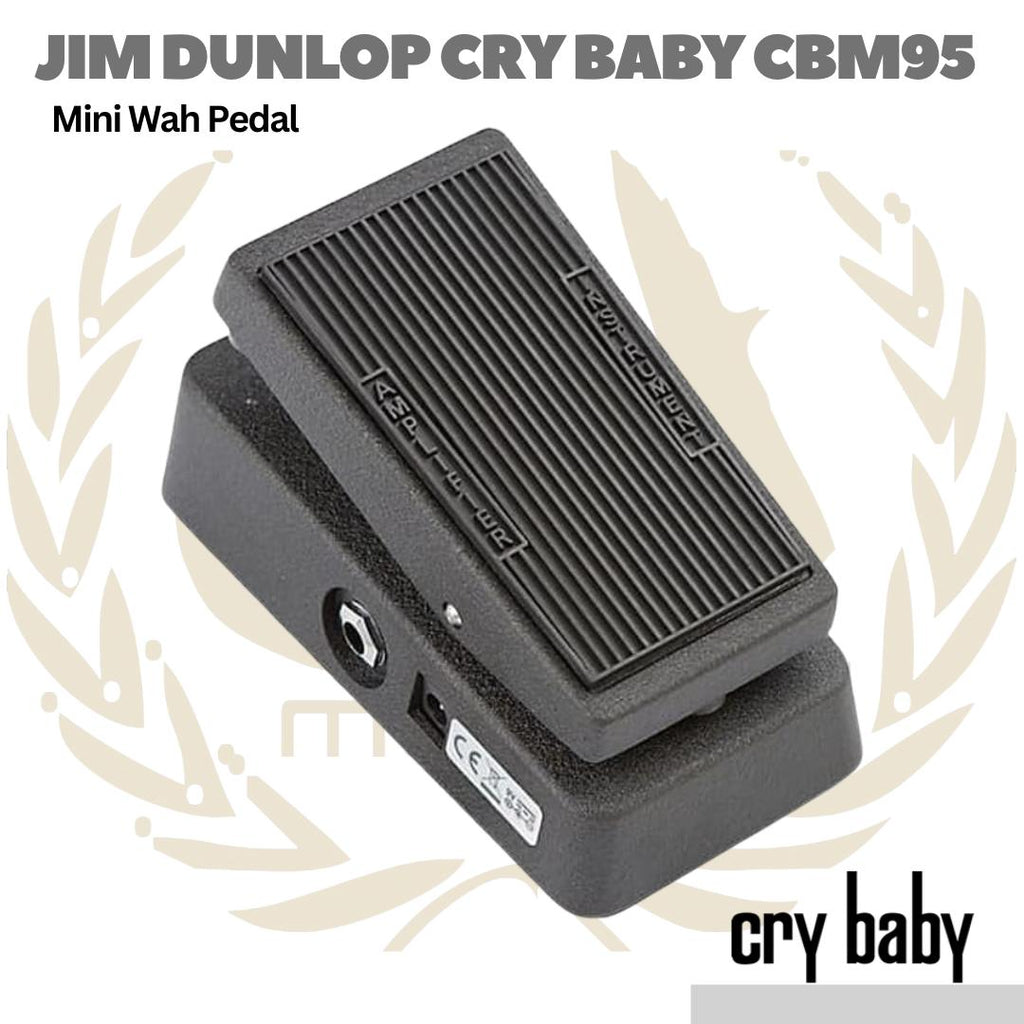 Jim Dunlop CBM95 Cry Baby Mini Wah Guitar Effects Pedal