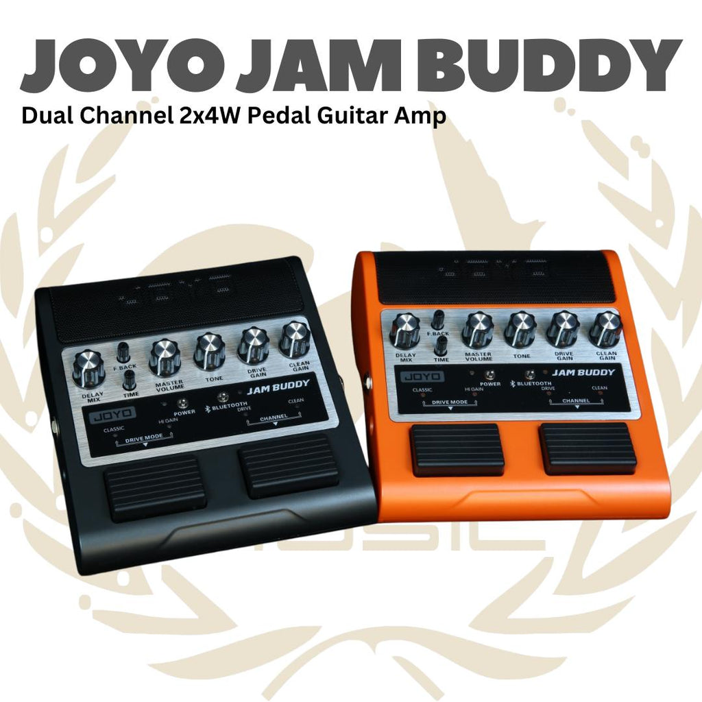 Joyo Jam Buddy Dual Channel 2x4W Pedal Guitar Amp - Efek Gitar Pedal