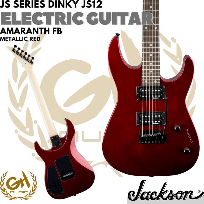 Jackson JS Series Dinky JS12 Electric Guitar, Amaranth FB