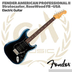 Fender American Professional II HSS Stratocaster Electric Guitar RW