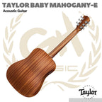 TAYLOR BT2-E Baby Mahogany-e Acoustic Electric Guitar + Bag | Gitar Akustik