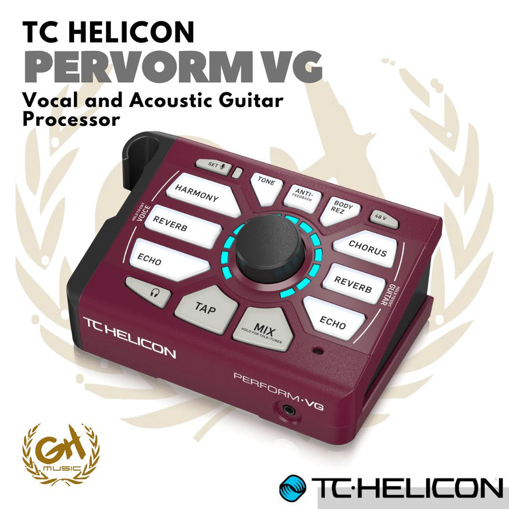 TC HELICON PERFORM-VG Vocal and Acoustic Guitar Effect Processor Efek