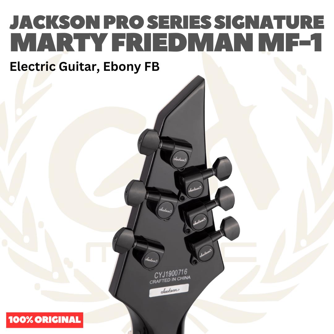 Jackson Pro Series Signature Marty Friedman MF-1 w/Signed Electric Guitar - Gitar Listrik Elektrik MF1 Signature