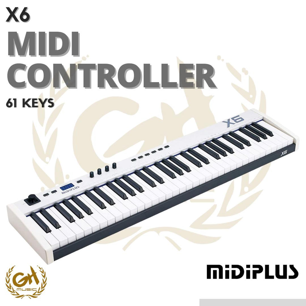 MIDIPLUS X6 61 KEYS PORTABLE KEYBOARD MIDI CONTROLLER