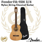 Fender FA 15N 3/4 Size Nylon Classical Guitar | Gitar Klasik Nilon