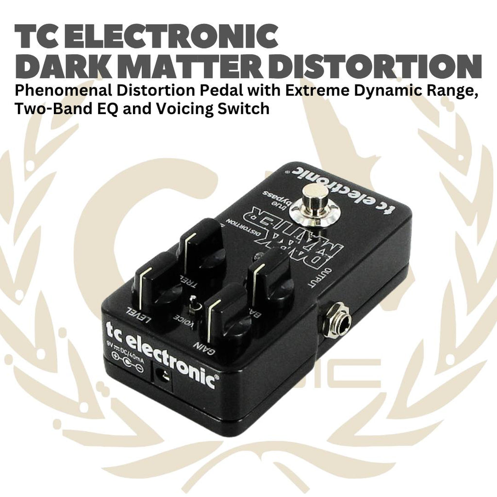 TC Electronic Dark Matter Distortion - Efek Gitar Bass Pedal