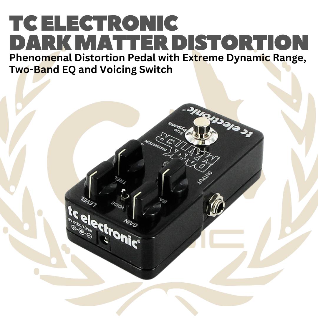 TC Electronic Dark Matter Distortion - Efek Gitar Bass Pedal