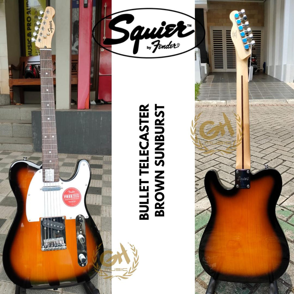 SQUIER BULLET TELECASTER ELECTRIC GUITAR, LAUREL FB